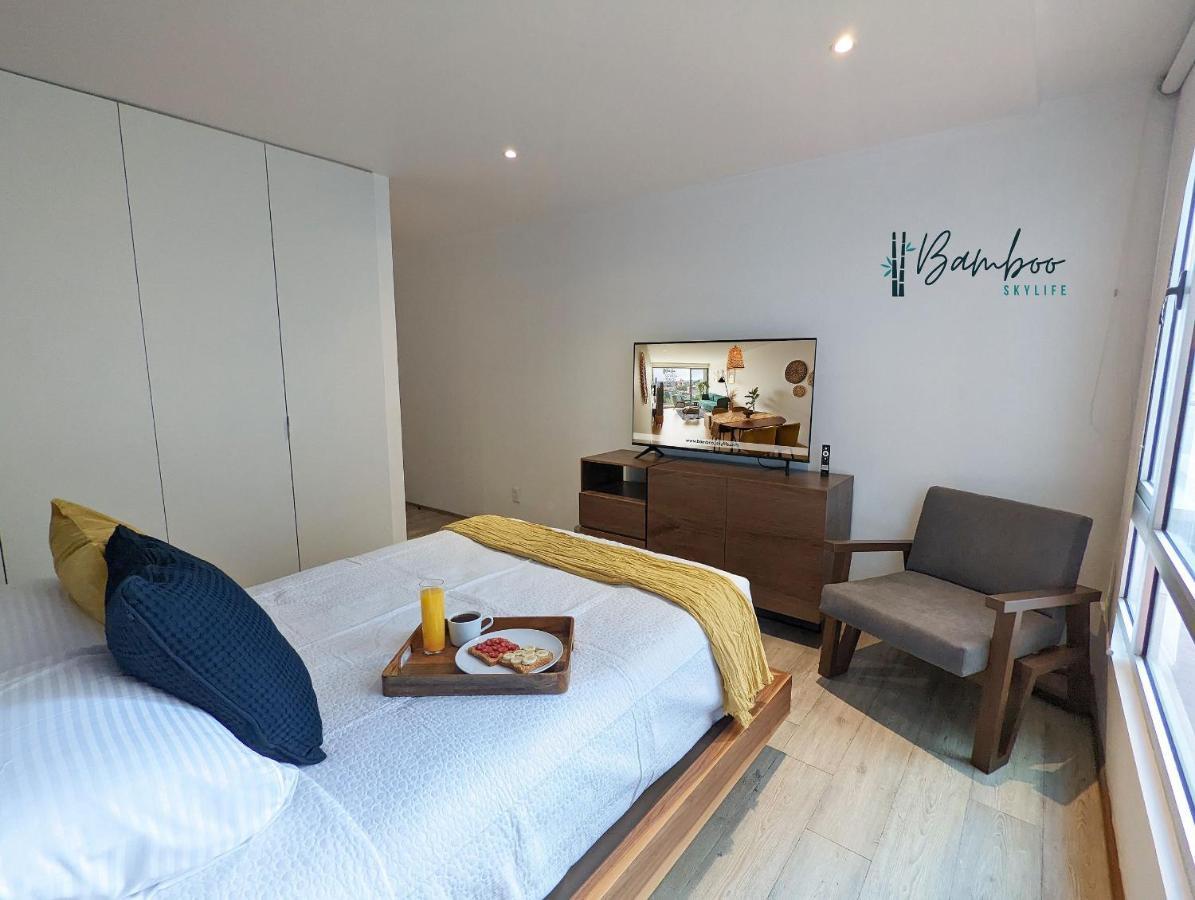 Luxury Condo Santa Fe Cosmocrat By Bamboo Skylife Cidade do México Exterior foto
